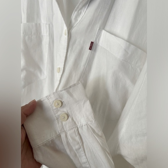 Levi’s The Ex-Boyfriend Shirt White XL - Picture 7 of 11